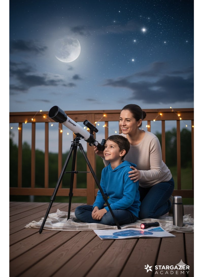 Generic Astronomical Telescope Set – Beginner-Friendly with Tripod & Accessories - Image 2
