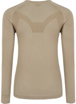 Thermoform Men's Seamless Thermal Sweatshirt Sand  - Image 2
