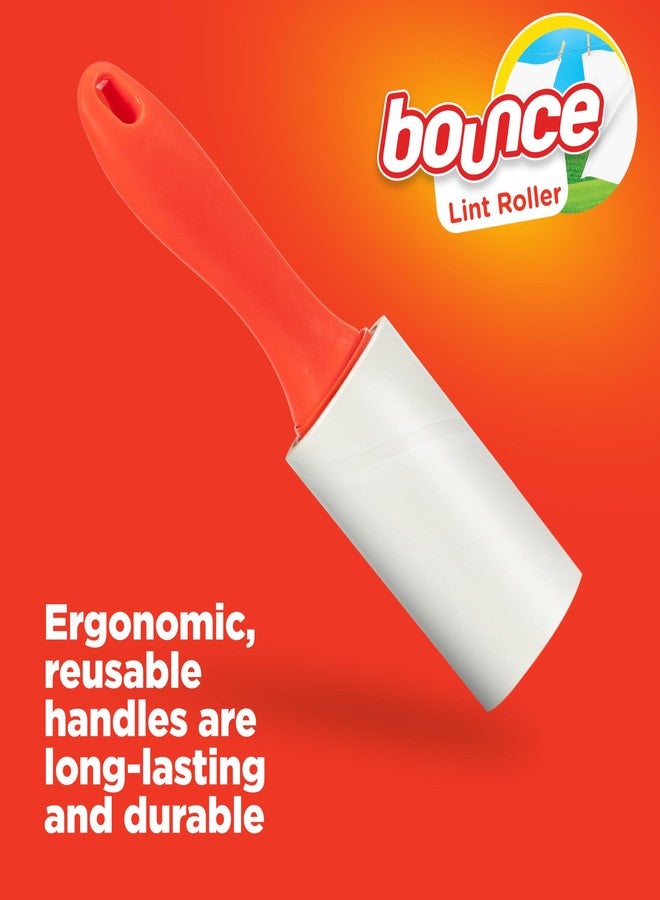 Bounce Lint Rollers to-Go, 3pc Set, Quickly Removes Lint and Debris, 240 Pre-Cut Sheets Total - Image 2