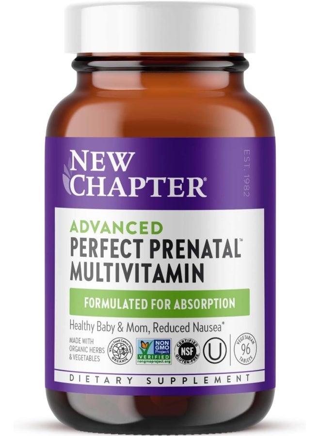 New Chapter Advanced Perfect Prenatal Multivitamin - Image 1