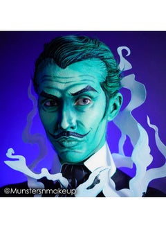 ميهرون Mehron Makeup Paradise Makeup AQ Pro Size | Stage & Screen, Face & Body Painting, Special FX, Beauty, Cosplay, and Halloween | Water Activated Face & Body Paint 1.4 oz (40 g) (Teal)  - Image 3