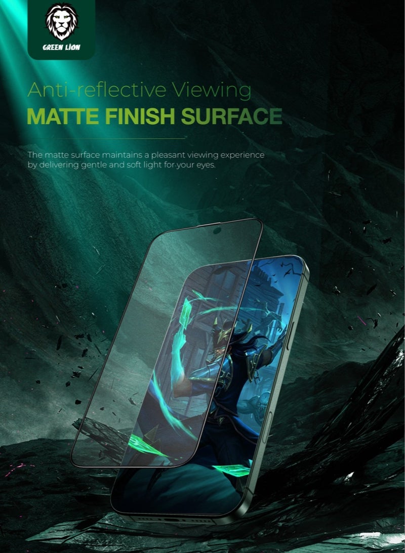 جرين ليون مجموعة حماية 4 في 1 لهاتف آيفون 16 برو / حافظة مضادة للصدمات / شفافة للغاية / حماية شاملة 360 درجة / مضادة للاصفرار / غشاء عدسة الكاميرا / مضادة للانعكاس عالي الدقة / أقصى قدر من الحماية / مضادة لبصمات الأصابع والخدوش / زجاج ستيف 9H / مقاوم للخدش / زجاج مقوى عالي الدقة 9H / مشبك حلقي مغناطيسي / مغناطيس فائق / صديق للبشرة / قابل للتعديل بزوايا متعددة - شفاف - Image 5