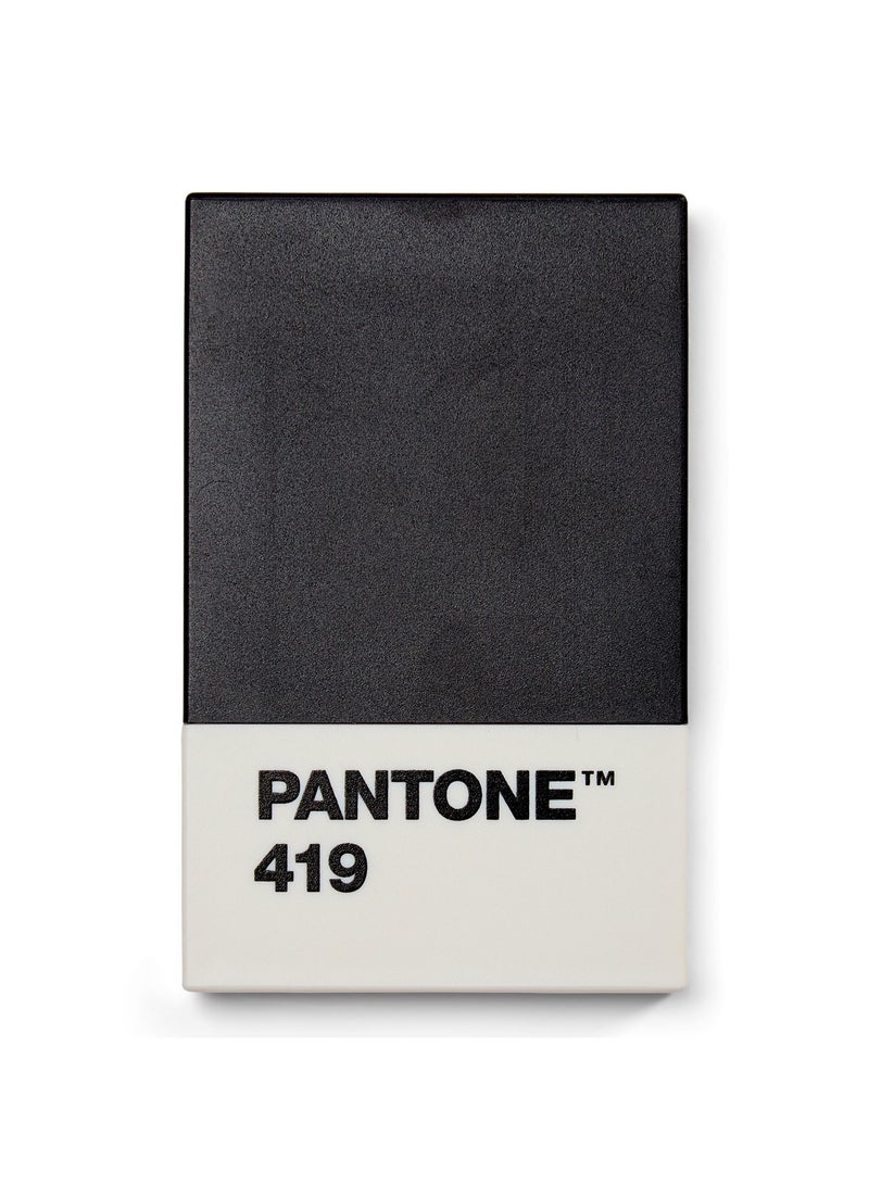 Pantone Minimalist Matte Credit Card Holder – Perfect for Travel – Black - Image 1