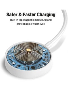 CATANES Magnetic Charging Cable for Apple Watch 1m, USB-C Fast Wireless Charger, Compatible with iWatch Series 1-10, Ultra 2, SE  - Image 2