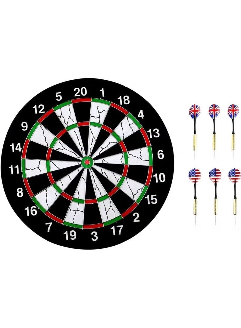 ULTIMAX Dartboard Game Set with darts-(17 inch) - Image 1