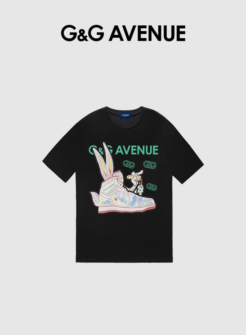 جي آند جي أفينيو مزدوجة من جانب القطن تنفس طبقة قميص للرجال قصيرة الأكمام تي شيرت الأداء ، وصيد الأسماك تي شيرت للرجال اللياقة البدنية تي شيرت ، تي شيرت للرجال سريع الحركة الجافة ، قصيرة الأكمام جولة الرقبة الرياضة XL - Image 1