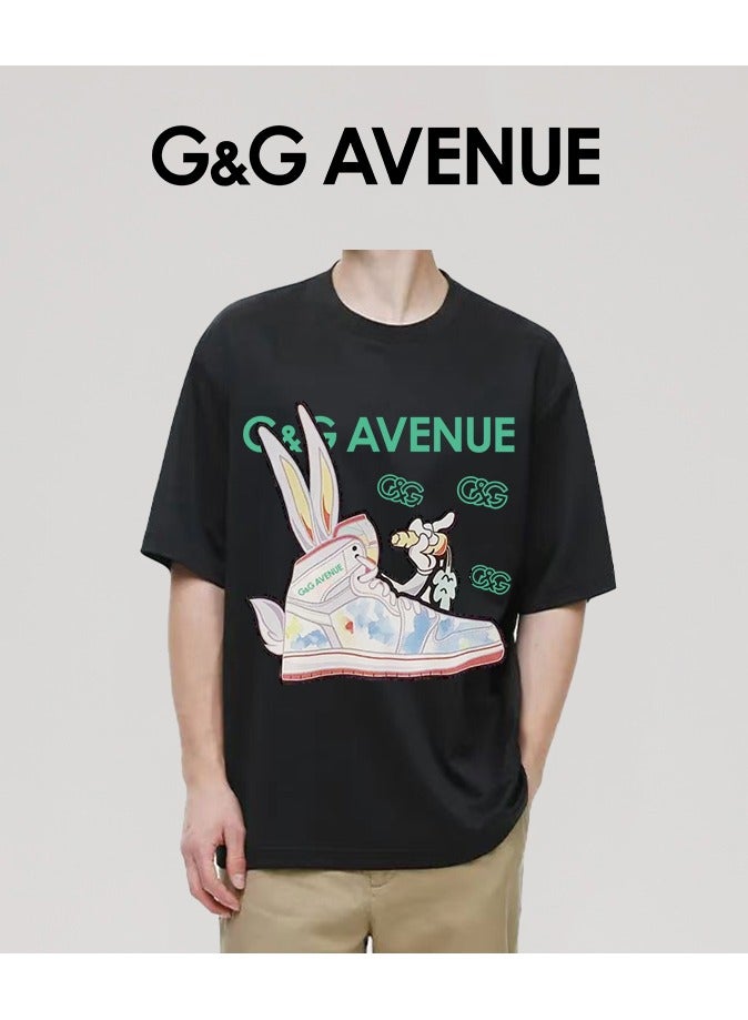 جي آند جي أفينيو مزدوجة من جانب القطن تنفس طبقة قميص للرجال قصيرة الأكمام تي شيرت الأداء ، وصيد الأسماك تي شيرت للرجال اللياقة البدنية تي شيرت ، تي شيرت للرجال سريع الحركة الجافة ، قصيرة الأكمام جولة الرقبة الرياضة XL - Image 3