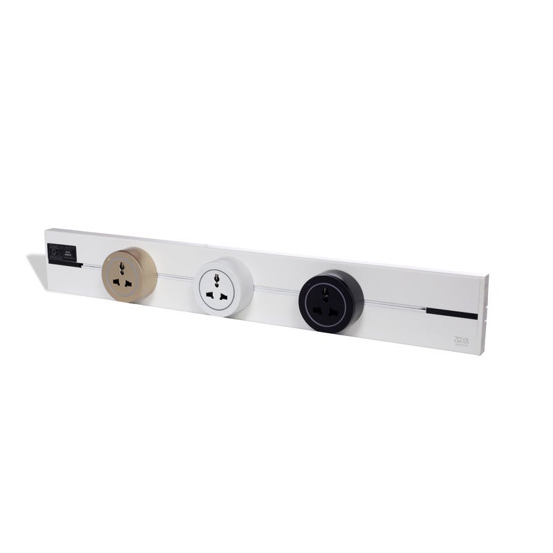 جني لايت عود تراك سوكت أبيض 60 سم ZOYA-005(32A) - Image 5
