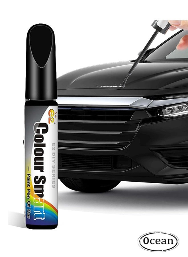 JS Car Scratch Remover, Car Scratch Repair, Car Accessories Car Deep Scratch Remover, Scratch Remover for Vehicles, Universal Car Touch Up Paint for Deep Scratches, 12ml (Black) - Image 1