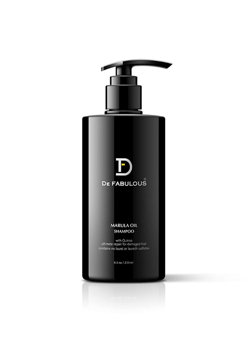 De Fabulous Marula Oil Shampoo Conditioner 250ml Combo Sulphate Free All Hair Types - Image 2