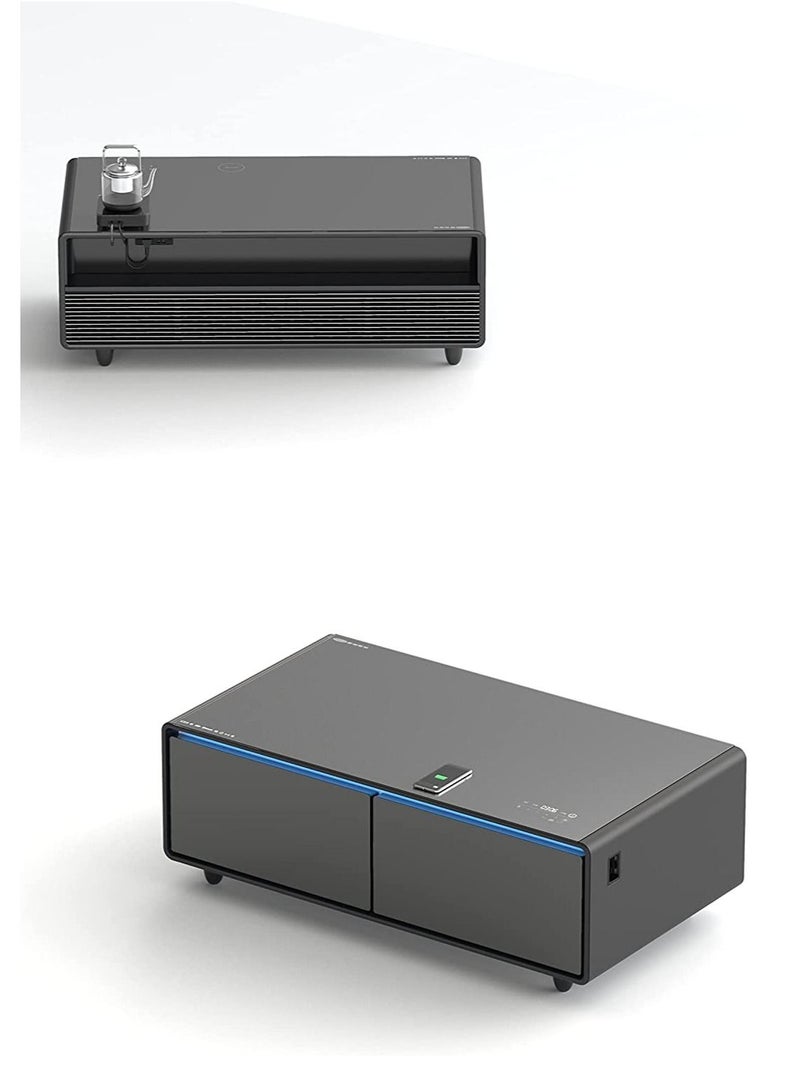 Galaxy Design Galaxy Star Track Smart Touch Table 135 liter With Two Refrigerating Doors Bluetooth Music Player USB Charging Wireless charging with Surrounded Speaker - Image 4