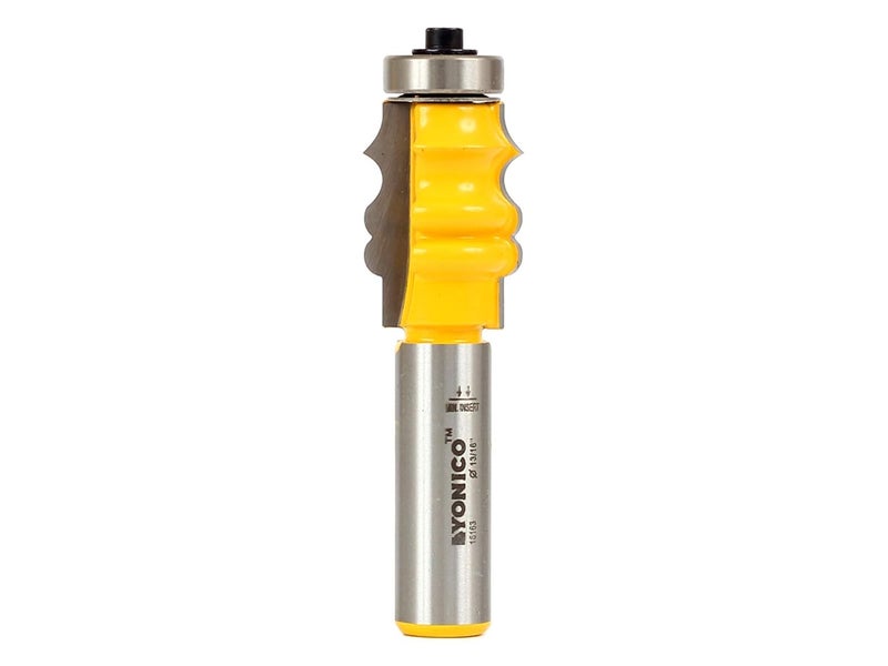 Yonico Picture Frame Molding Router Bit 1-1/8-Inch 1/2-Inch Shank 16163 - Image 1