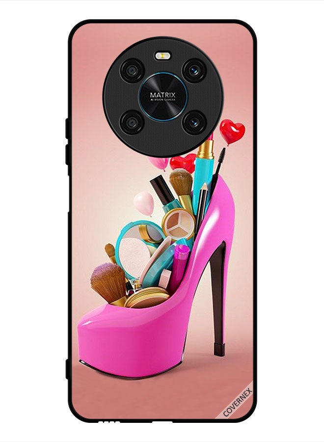 Covernex Protective Case Cover For Honor X9 4G Shoe With Makeup Items - Image 1