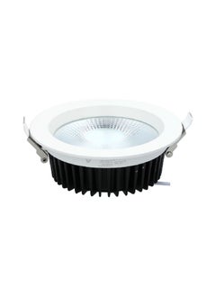 Lucio 20W 2000 Lumens Recessed LED COB Downlight Cool White 15.8 x 8.2 x 16 cm DR48B-20W-6500K  - Image 1