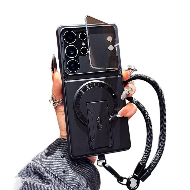 غطاء MagSafe | حامل قائم | TPU حماية من السقوط | مقاوم للصدمات لـ Samsung Galaxy S24 - Image 2