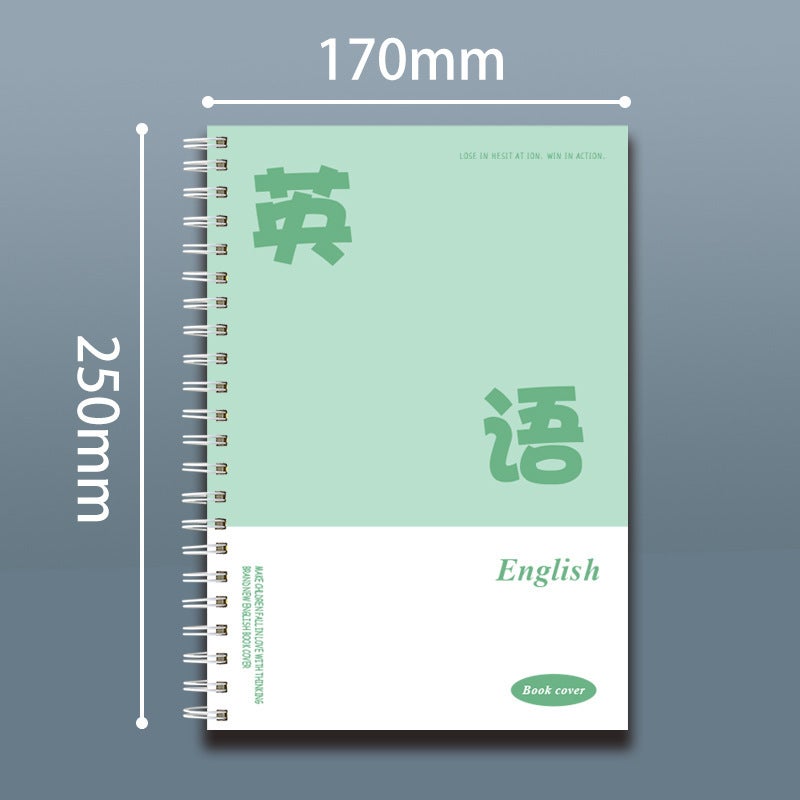 Junior High School Stationery 9 Subjects Full Set Of Subject Notebook Book Thickened Coil This High School Subject Exercise Book - Image 4