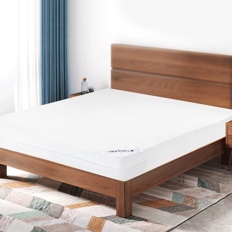 Moonsea Twin Mattress Protector Waterproof 2 Pack Zippered for Kids, 6-Side Waterproof Twin Size Mattress Encasement, Box Spring Cover - Image 5