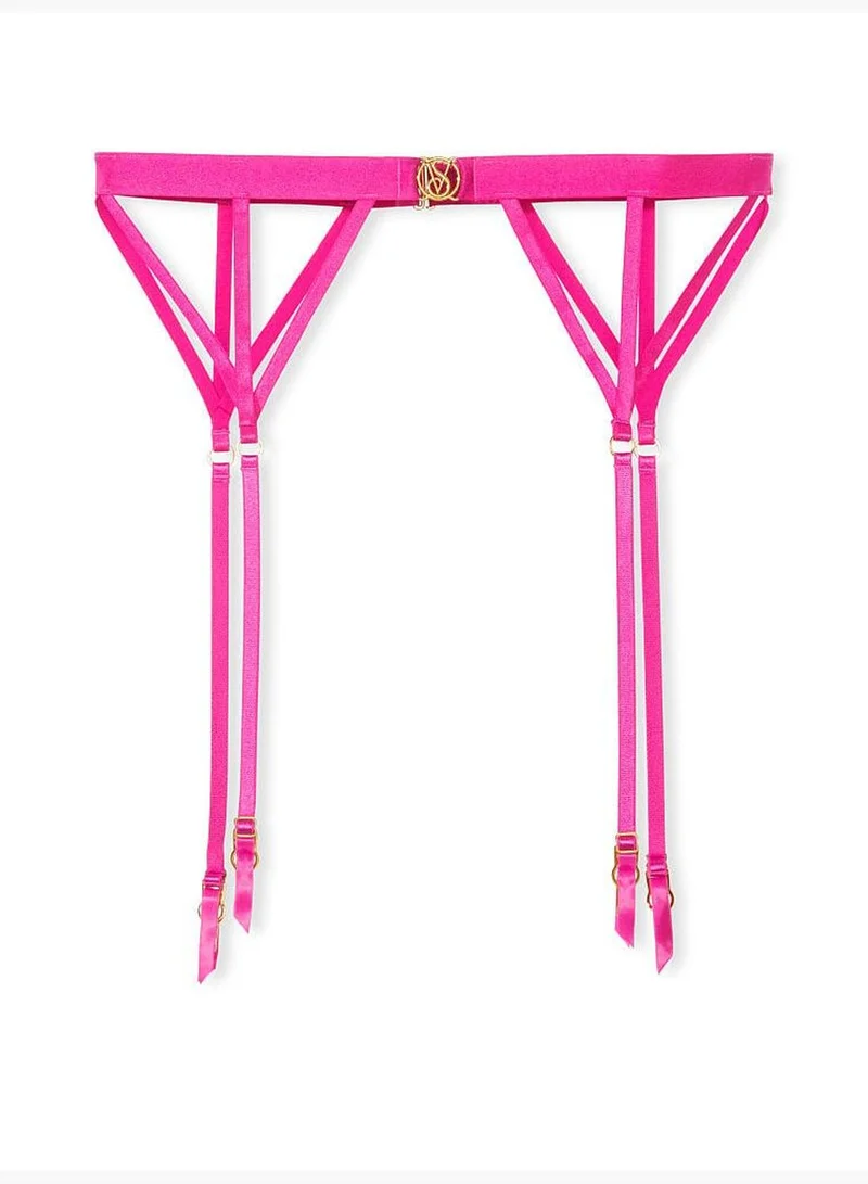 victoriassecret - invalid brand Icon by Victoria's Secret Strappy Logo Garter  Belt