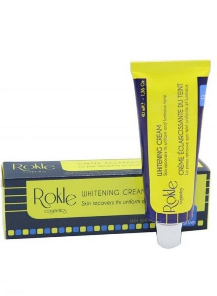 1  ROKLE WHITENING CREAM SKIN RECOVERS ITS UNIFORM OND LUMINOUS TONE