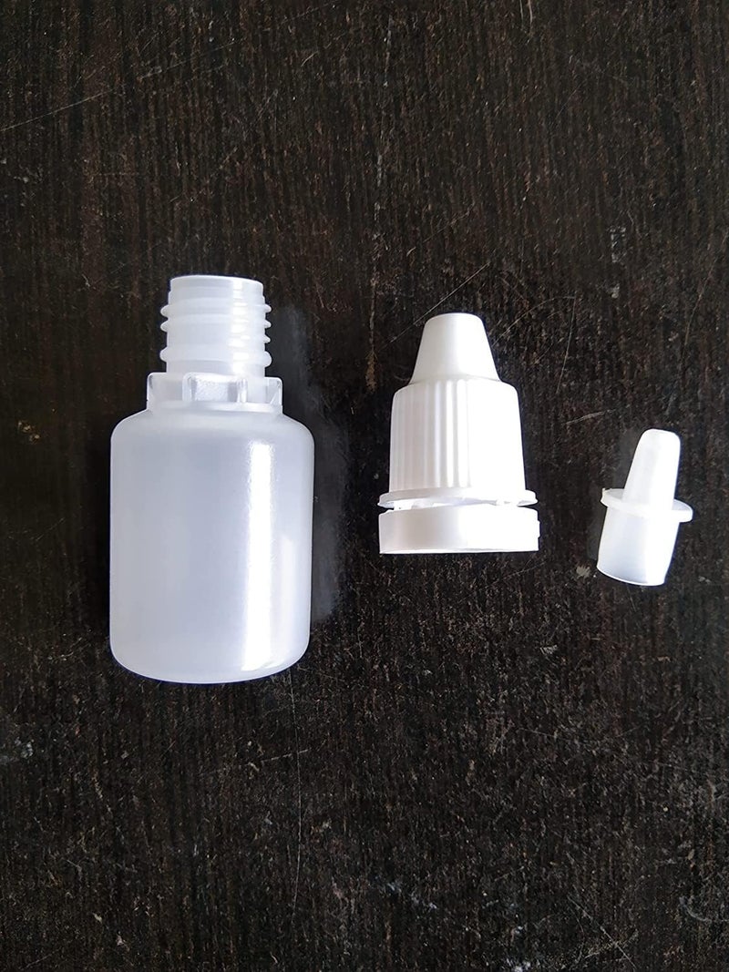 dinojames 5ml Sealed Liquid Dropper Bottles For Homeopathic and Ayurvedic with Cap and Inner -50pieces. - Image 3