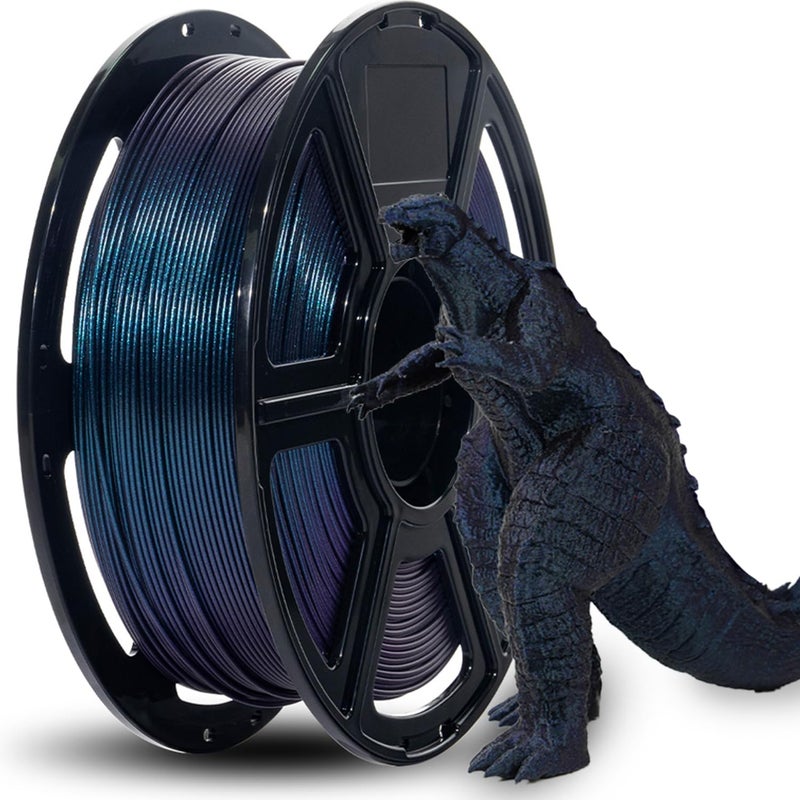 FLASHFORGE Chameleon Gradient Rapid PLA Filament Yellow & Green, High Flow Speedy Filament 1.75mm Max 500mm/s Fast Printing, Displays Shimmering Effects from Various Angles and Light - Image 1
