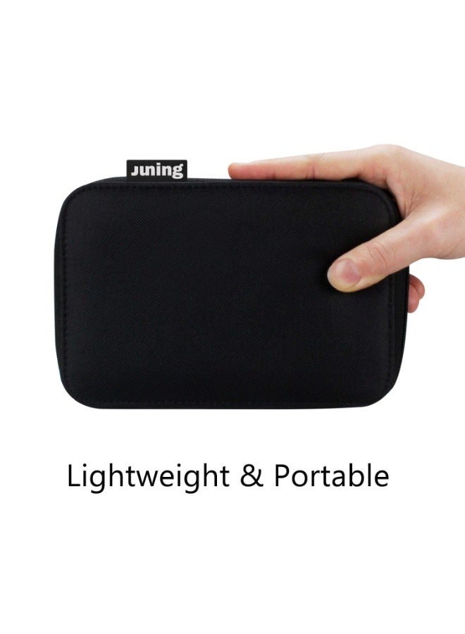 Sewing kit with box, 130 pieces of household travel and emergency sewing supplies, machines, including 24 spools, repair and sewing needles, scissors, thimbles, measuring tape - Image 5