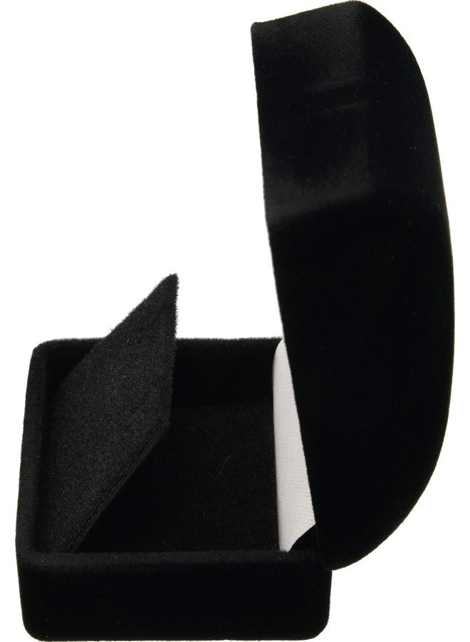 FindingKing Earring Gift Box Black Velvet Flocked Jewelry Display - Image 5