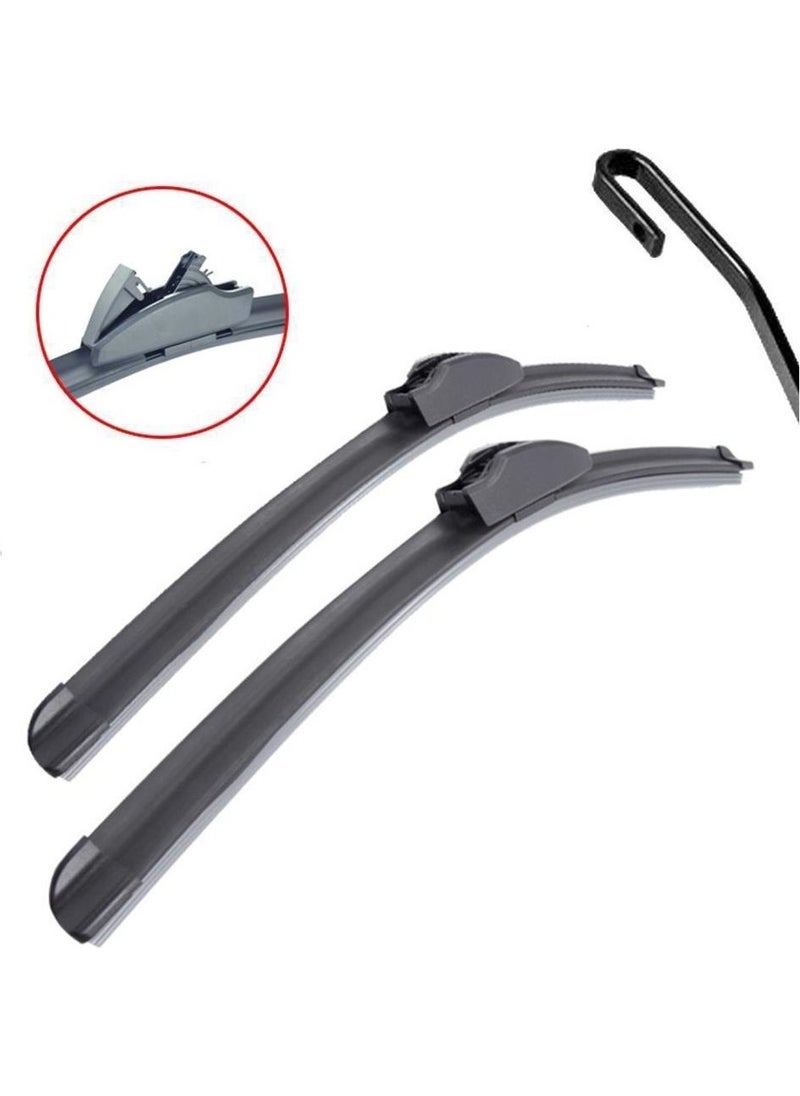 Eraks Hyundai I20 Banana Wiper Set (2008-2020) 600- 400 Mm...  - Image 1