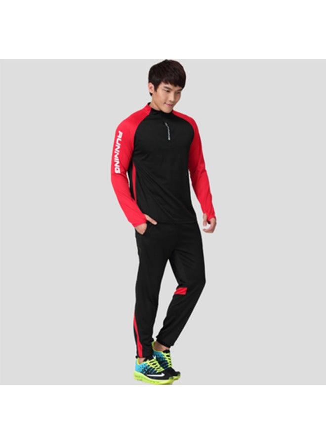 Running Badminton Training Team Uniform Boys And Girls Football Uniform Suit Coat Head Sports Trousers Riding Quick-drying Clothes
