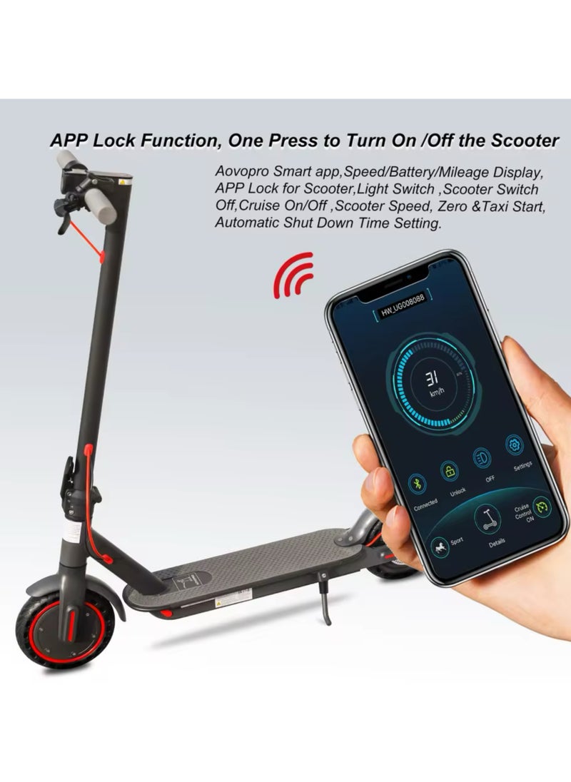 Niyazi Electric Scooter | Economical Electric Scooter | electric scooter | Electric Scooter for Adults | Foldable Electric Scooter | 36V Voltage | 250W Motor | Front Lights | Bluetooth Control | 3 Riding Modes | Weight Capacity 120 KG  - Image 2