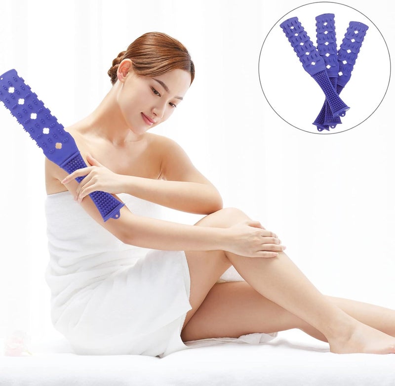 cheekyglo 3pcs Meridian Patting Board Body Massage Pat Massage Tools Back Hammer Guasha Tool Manual Back Massagers Back Scratcher for Shoulder Neck Foot - Image 2