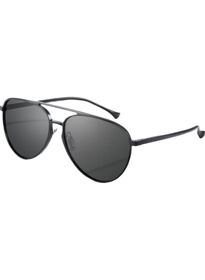 MIJIA Xiaomi Classic Aviator Sunglasses, Polarized Sunglasses, Toad-Eye Glasses, Driving Anti-Glare For Men And Women, Moss Gray - Image 2