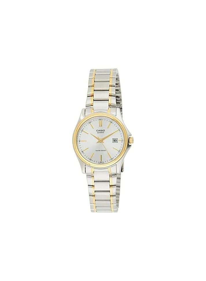 CASIO Women's Water Resistant Analog Watch Ltp-1183G-7ADF - Image 1