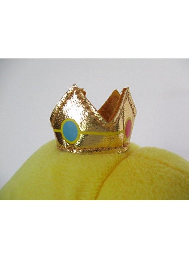 Sanei Super Mario All Star Collection Ac05 10" Princess Peach Small Plush Pink  - Image 5
