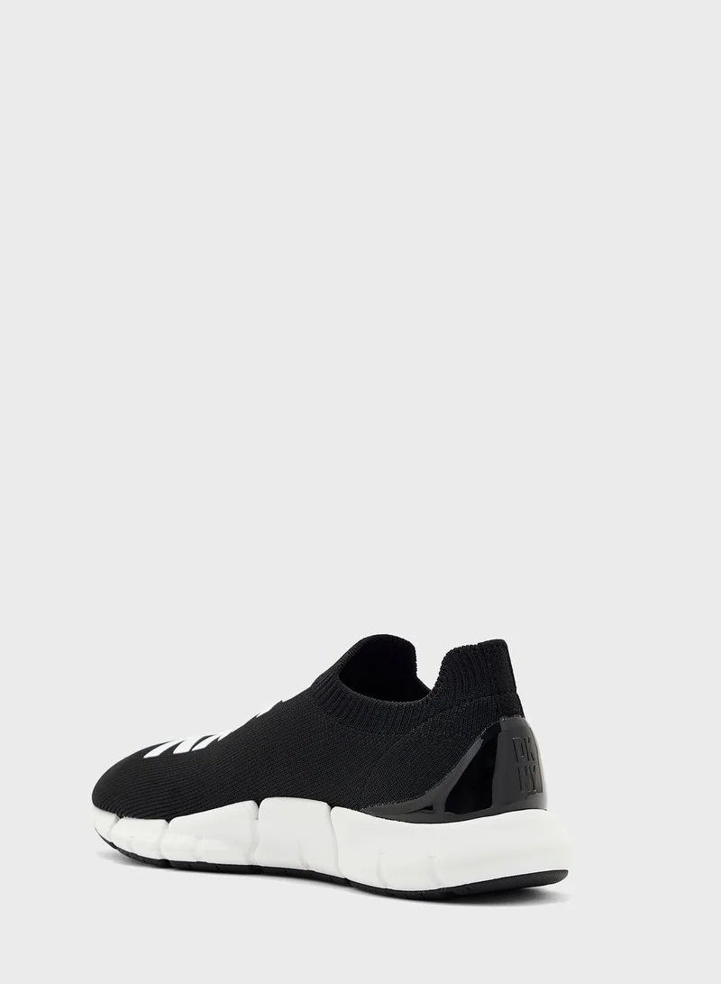DKNY Adina Monogram Low Top Sneakers