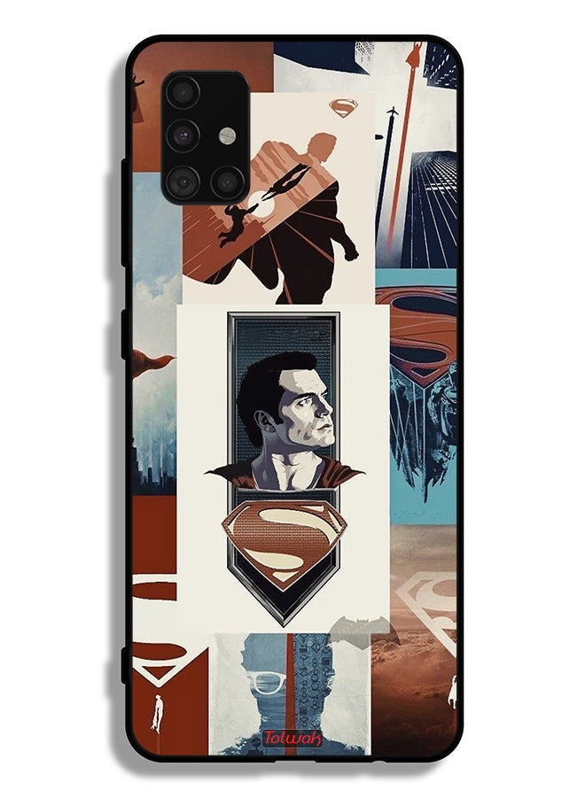 Tolwak Samsung Galaxy A51 5G Protective Case Cover Superman Art - Image 1