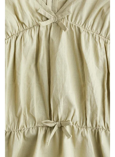 H&M Peplum cotton blouse