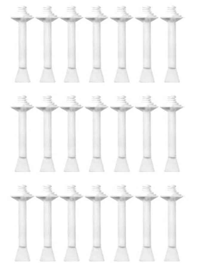 DecBlue 40 Pcs Nose Wax Applicators for Nasal, Ear, Eyebrow and Facial Hair Removal