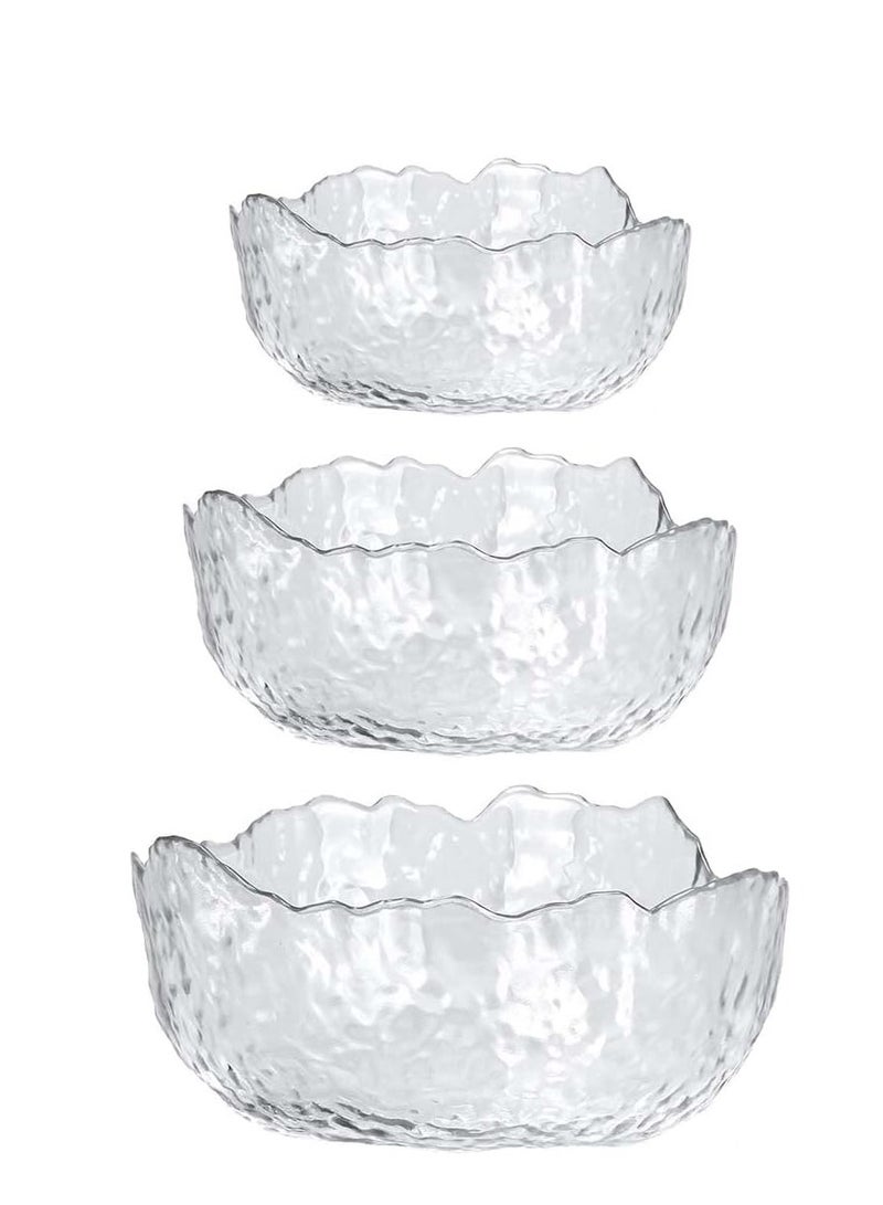جروب تايجر طقم خشاف أوعية زجاجية عصرية مميزة  متعددة الاستخدام- 3  قطع  - Image 1
