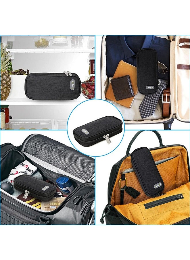 Portable Insulin Cooler Travel Case Diabetic Cooler Bag Insulin Cooling Bag Insulated Organizer for Insulin Pen and Insulin Medicine Diabetic Supplies (Black) - pzsku/ZE0BCB7A62BD49717BF29Z/45/_/1727680282/9b692606-695d-4350-aec1-a4c38249f7ef