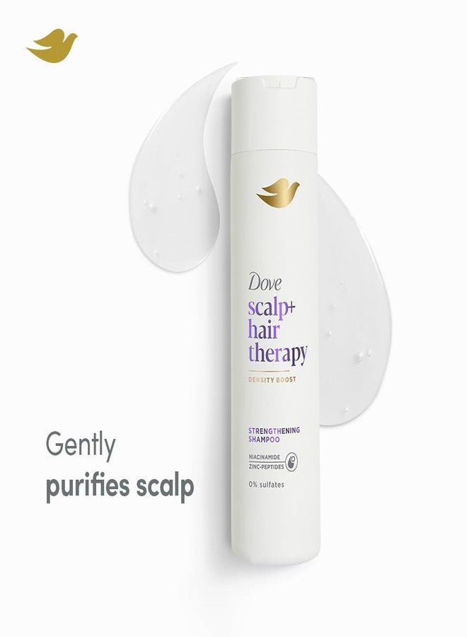 Dove Scalp + Hair Therapy Sulphate Free Density Boost Strengthening Shampoo with Niacinamide and Zinc-Peptides for visibly denser hair - Image 3