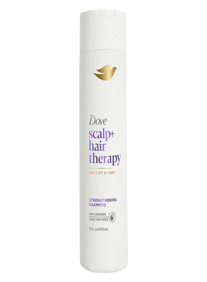 Dove Scalp + Hair Therapy Sulphate Free Density Boost Strengthening Shampoo with Niacinamide and Zinc-Peptides for visibly denser hair - Image 1
