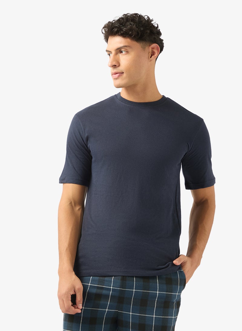 سفنتي فايف طقم بيجامة تيشيرت وبنطلون - Image 3