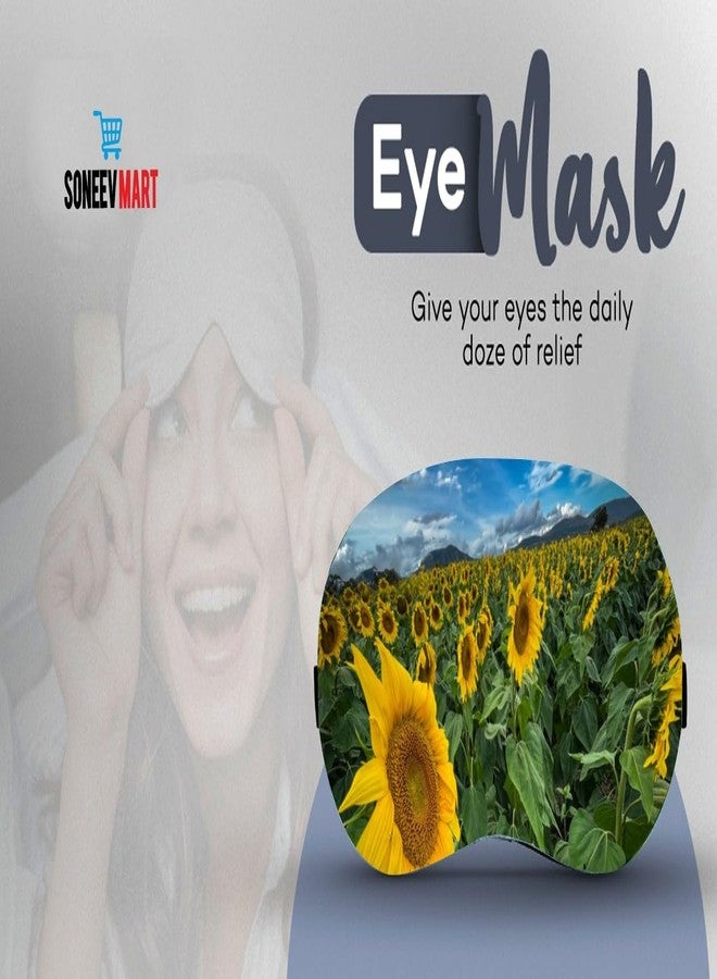 SONEEV MART قناع النوم للعين من هينيسو جل التبريد للعيون المنتفخة والهالات السوداء - Image 4