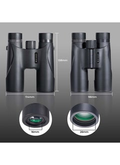 K&F Concept 12x32 Compact Binoculars for Kids and Adults, with BAK4 Prism, FMC Lens, IP65 Waterproof & Neck Strap for Bird Watching Hunting Travel Camping Stargazing  - Image 5