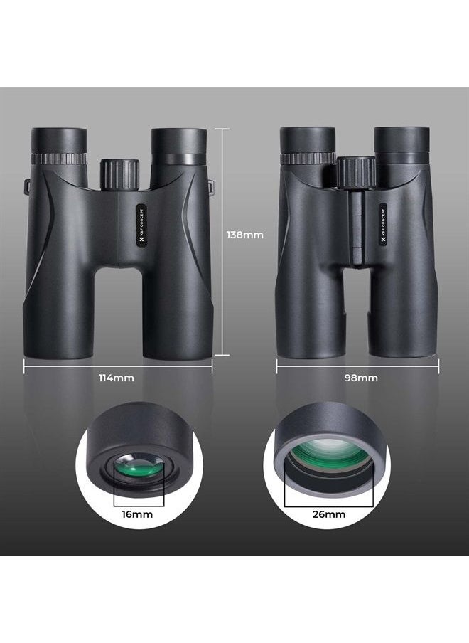 K&F Concept 12x32 Compact Binoculars for Kids and Adults, with BAK4 Prism, FMC Lens, IP65 Waterproof & Neck Strap for Bird Watching Hunting Travel Camping Stargazing  - Image 5