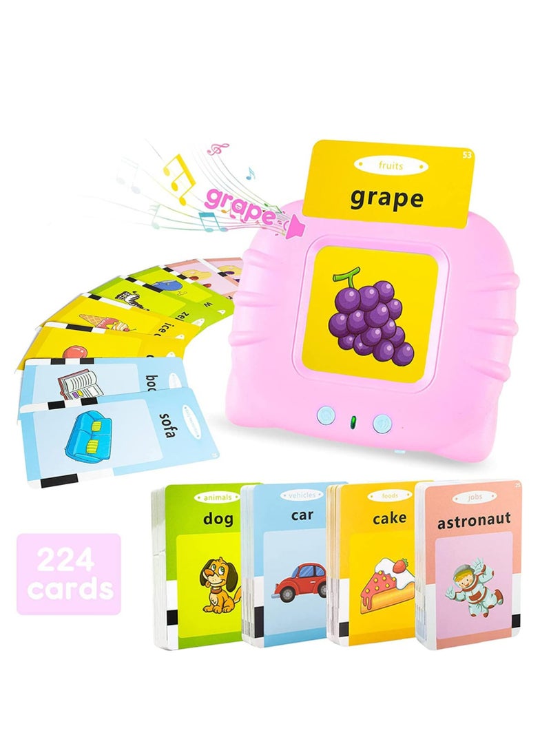 Talking Flash Cards Learning Toys for Toddlers 1 2 3 4 5 6 Year Old,112 Sheets 224 Words - pzsku/ZE0BD189A35C9C6AA0A3AZ/45/_/1730122277/6eba94c8-4c5d-4e3e-8907-3e0d7f3ca87f