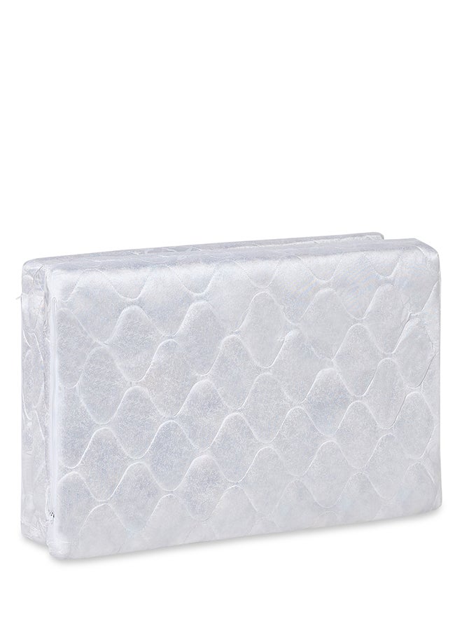 Emirates Living Tri-Fold Mattress - Folding Medicated Mattress - Rebonded Foam, 180 x 90 x 6 cm, Density 70-75kg/m3 very firm, Tricot Fabric 70 gsm, (180L x 90W x 6H cm)  - Image 2