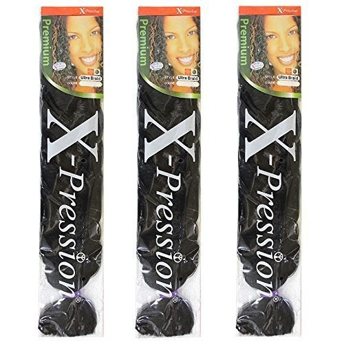 Xpression Premium Original Ultra Braid Colour 613 Pack of 3