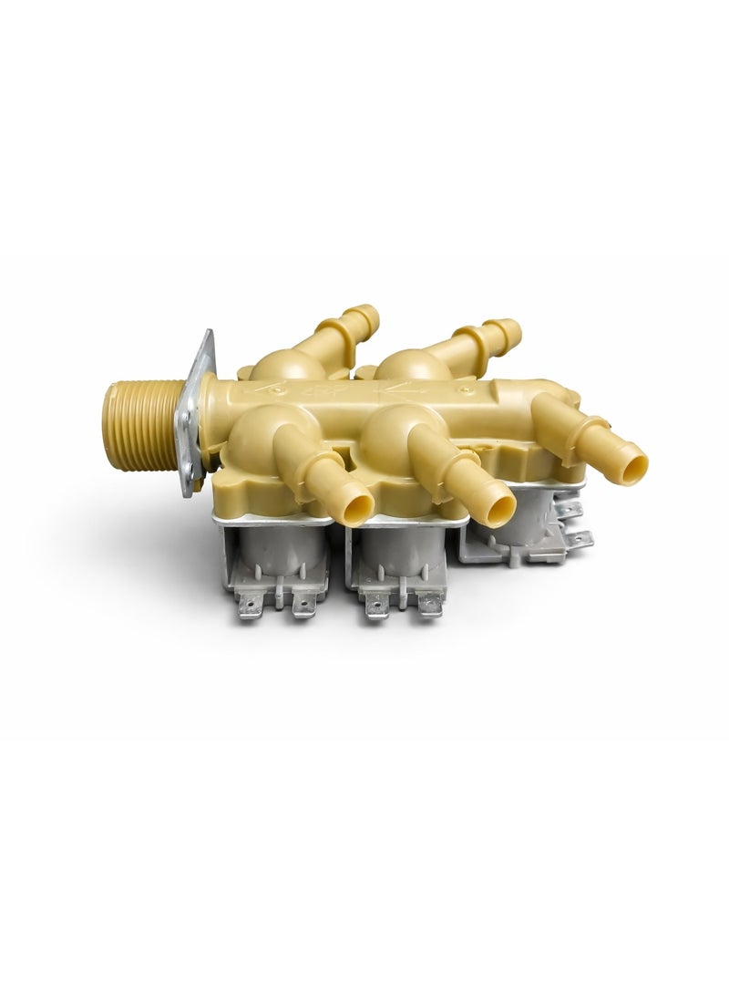 صمام الملف اللولبي خماسي الاتجاهات لغسالة/مجفف الملابس – متوافق مع LG WD22VVS6، WW81126 CTS. - Image 1